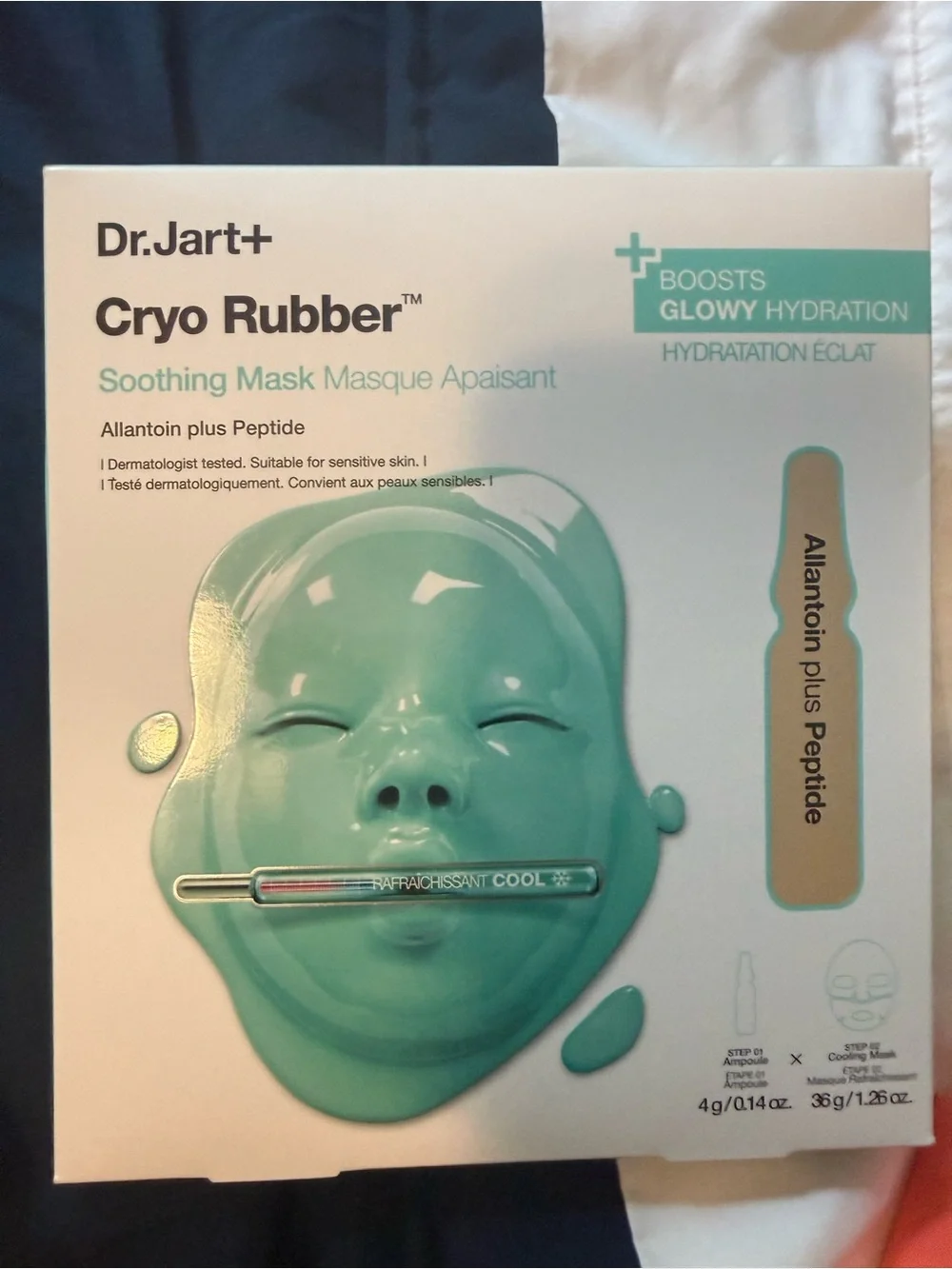 Dr. Jart+ Cryo Rubber Hydrating and soothing Mask Duo - Blue & Green